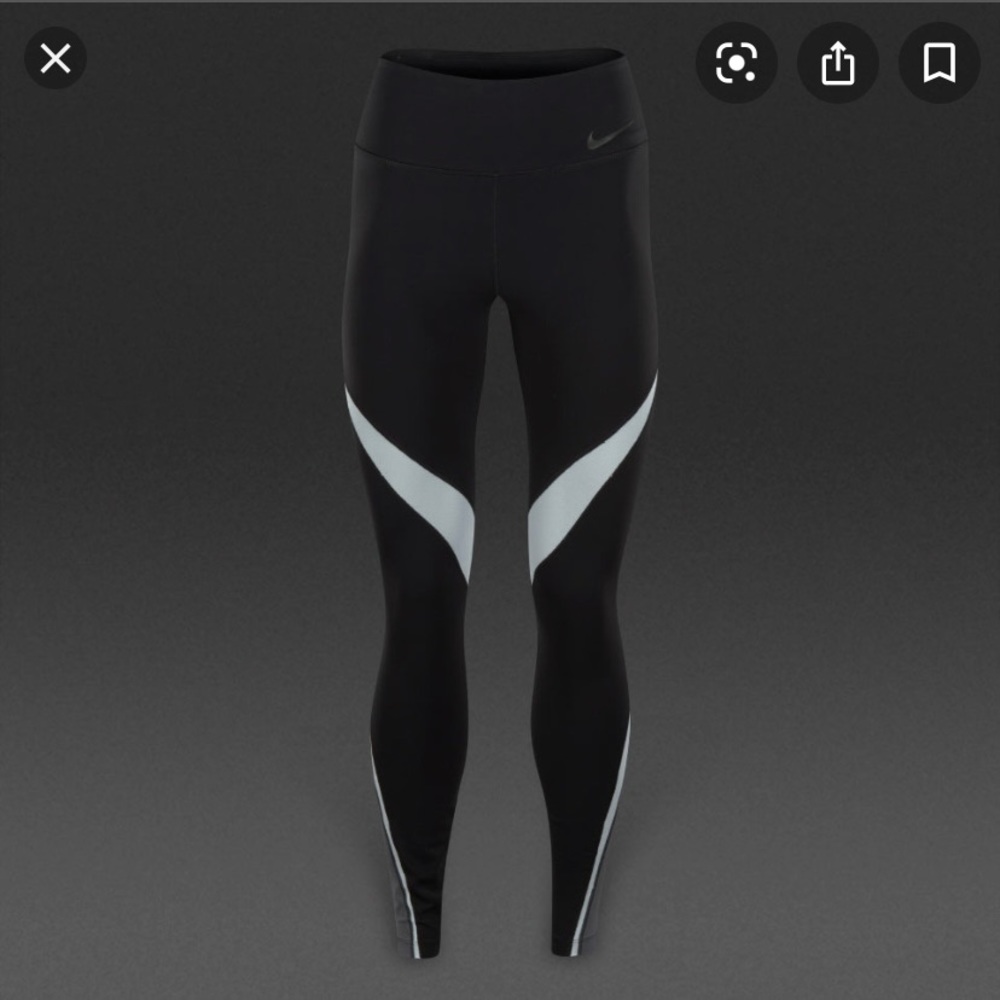 Nike Dri Fit Legging with mesh detail size M